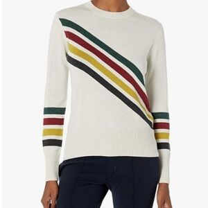 Pendleton Women’s Glacier Parks Merino Wool Retro Crewneck Sweater